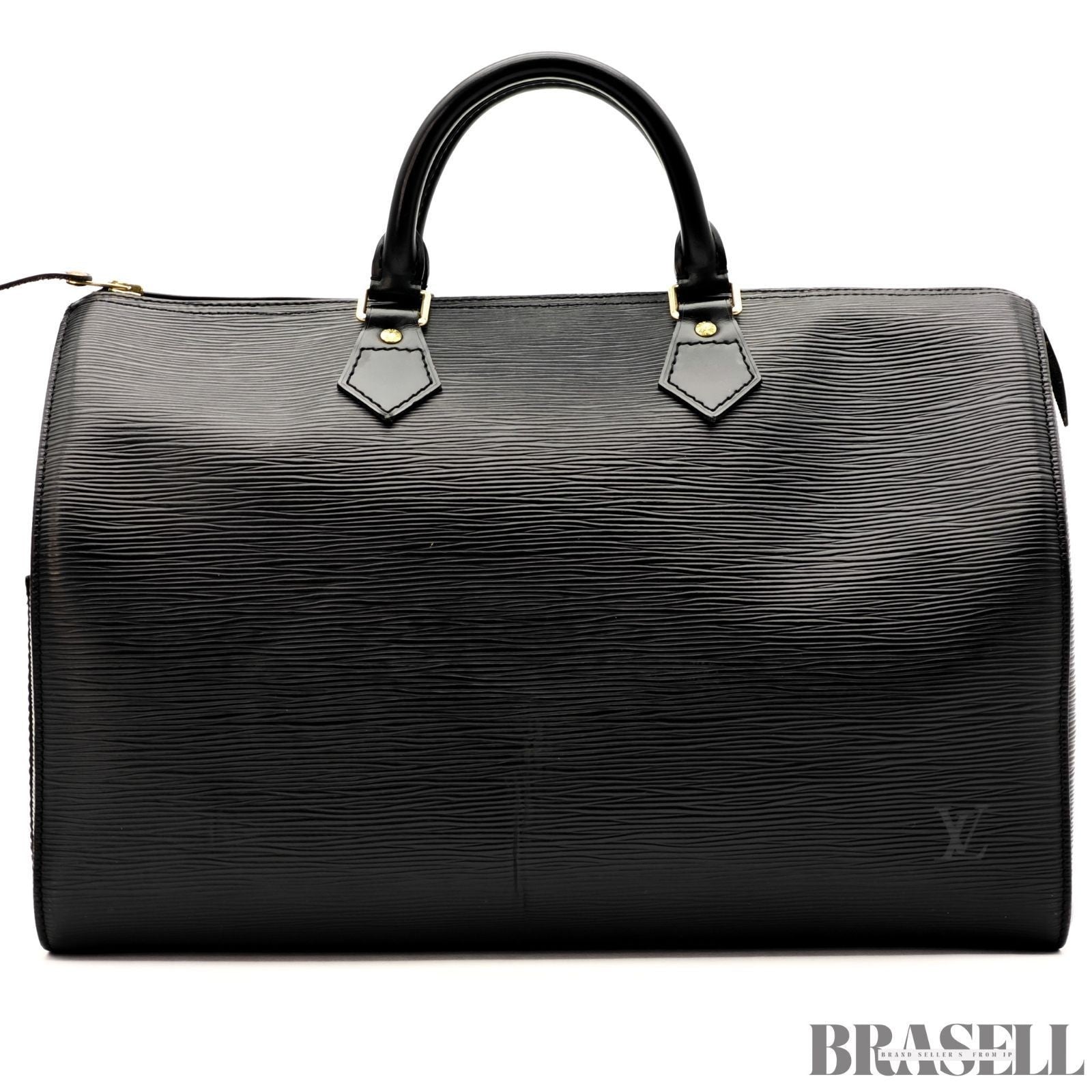 LOUIS VUITTON Epi Speedy 35 M42992 Black Boston Handbag Women’s