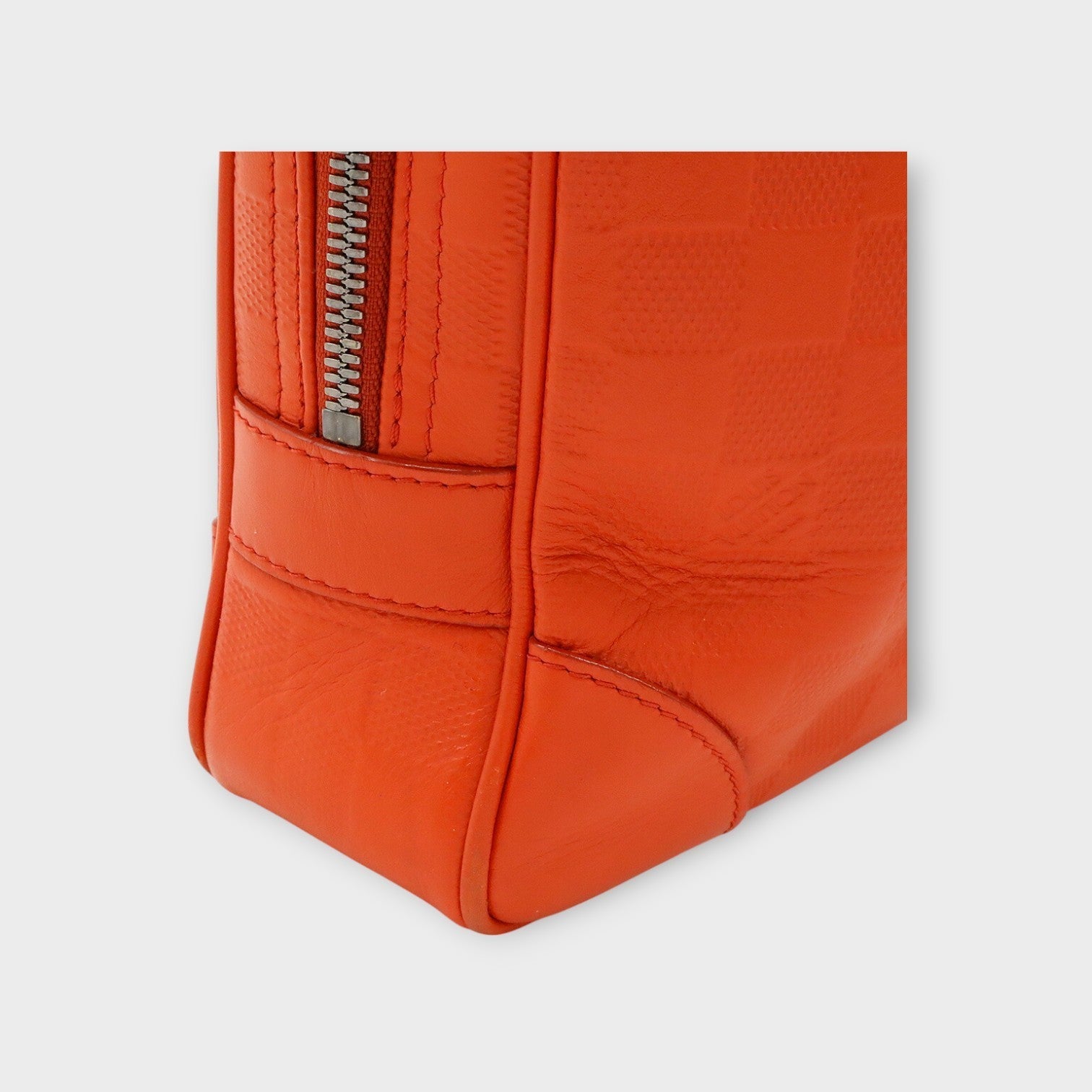 Louis Vuitton Damier Infini PDV Porte-Documents Voyage Briefcase Orange 【A】