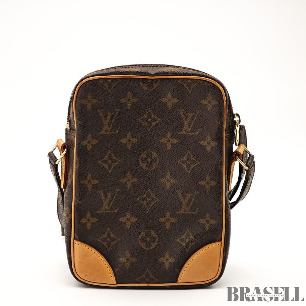 LOUIS VUITTON Amazon Crossbody Shoulder Bag Monogram Leather Brown M45236 Women