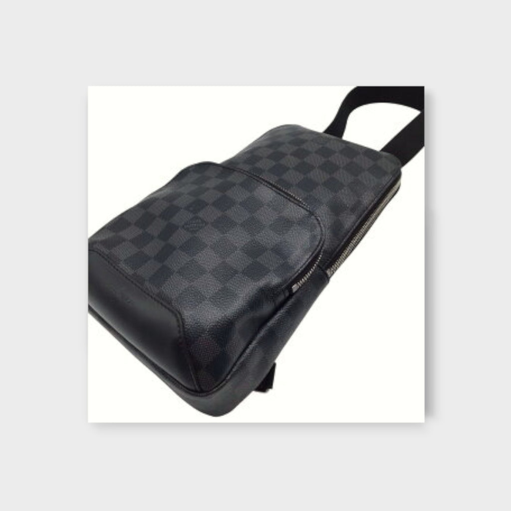 Louis Vuitton N41719 Damier Graphite Avenue Sling Bag Body Bag【A】