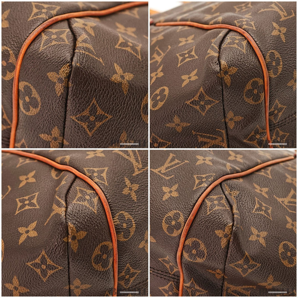 LOUIS VUITTON Totally MM M41015 Monogram Canvas Shoulder Bag Tote Bag Brown