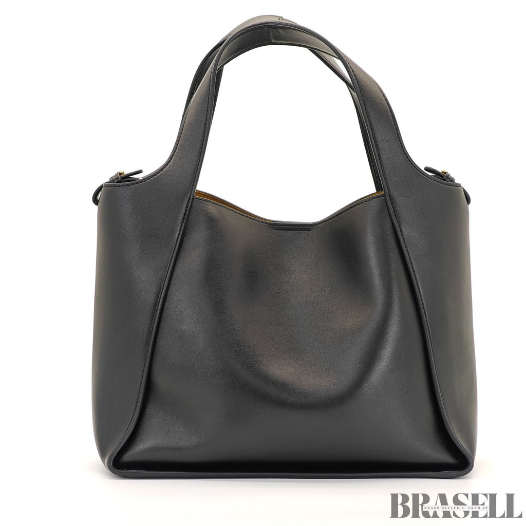 Stella McCartney Leather 2-Way Tote Bag 513860W9923 Shoulder Bag with Pouch