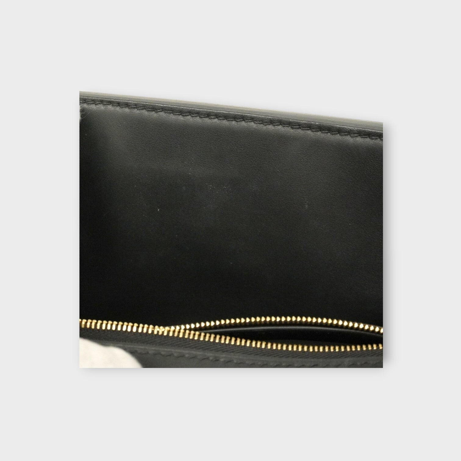 Hermès Handbag Vingt Quatre 29 Togo Black Gold Hardware Y Stamp 【A】