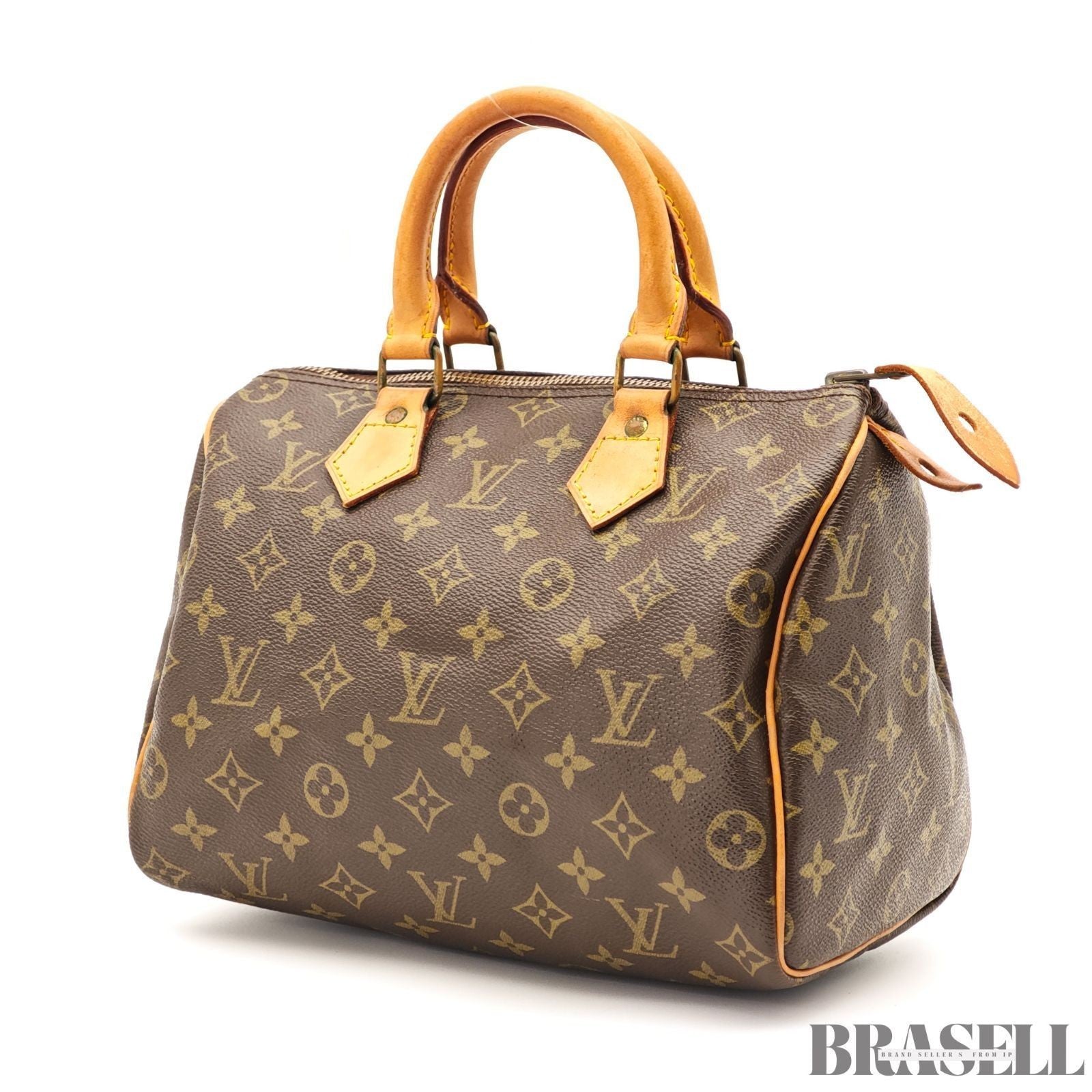 LOUIS VUITTON Speedy 25 M41528 Mini Boston Bag Brown Monogram Canvas Women's