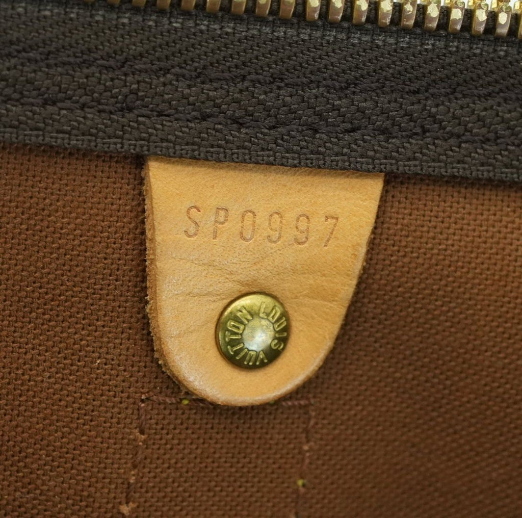 LOUIS VUITTON Keepall 50 M41426 Boston Bag Travel Bag Brown Large Capacity