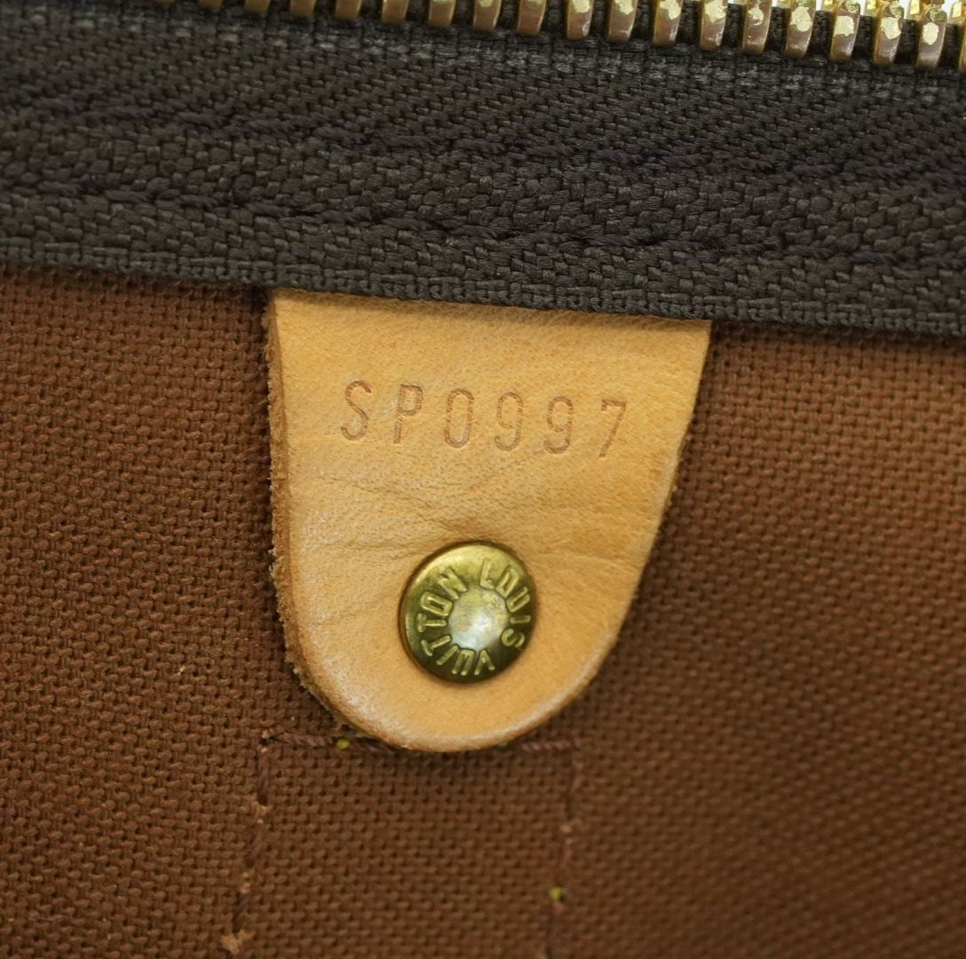 LOUIS VUITTON Keepall 50 M41426 Boston Bag Travel Bag Brown Large Capacity