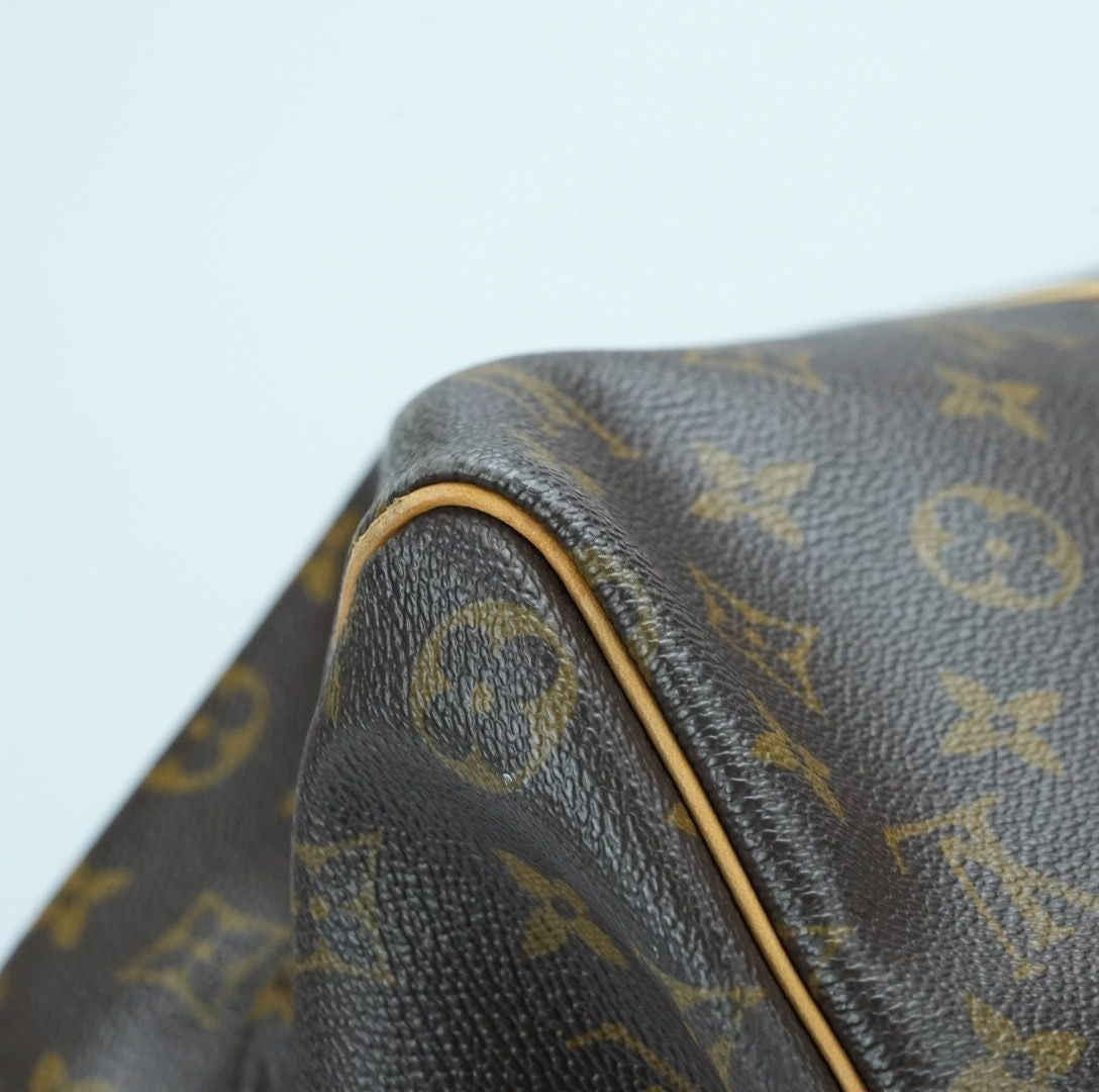 LOUIS VUITTON Keepall 45 M41428 Boston Bag Travel Bag Brown Large Capacity