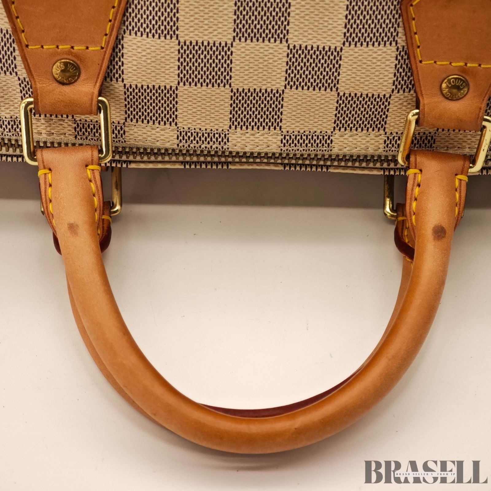 LOUIS VUITTON  Damier Azur Speedy 35 N41535 Handbag White Boston Bag Women's