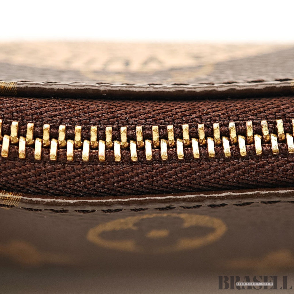 Louis Vuitton Mini Pochette Accessoires M60153 Bag Handbag Compact Brown Women’s