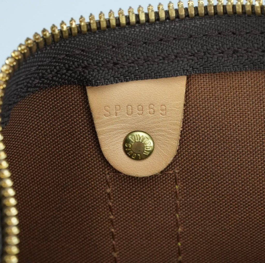 LOUIS VUITTON Keepall 45 M41428 Boston Bag Travel Bag Brown Large Capacity