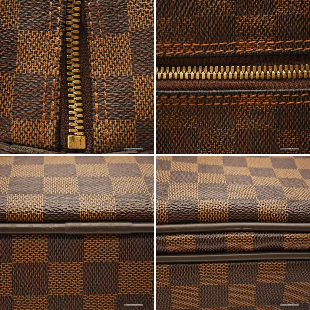 Louis Vuitton Icare N23252 Damier Handbag Boston Bag Briefcase Brown
