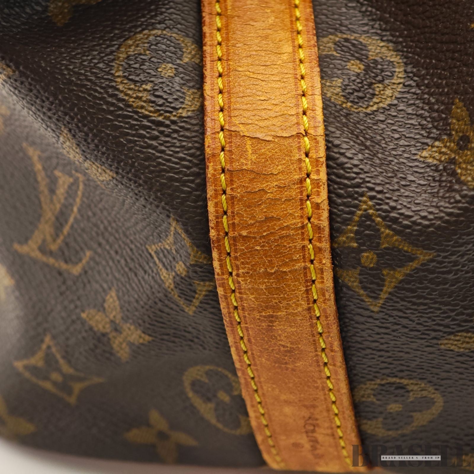 Auth LOUIS VUITTON Monogram Petit Noe M42226 Women Drawstring Shoulder Bag