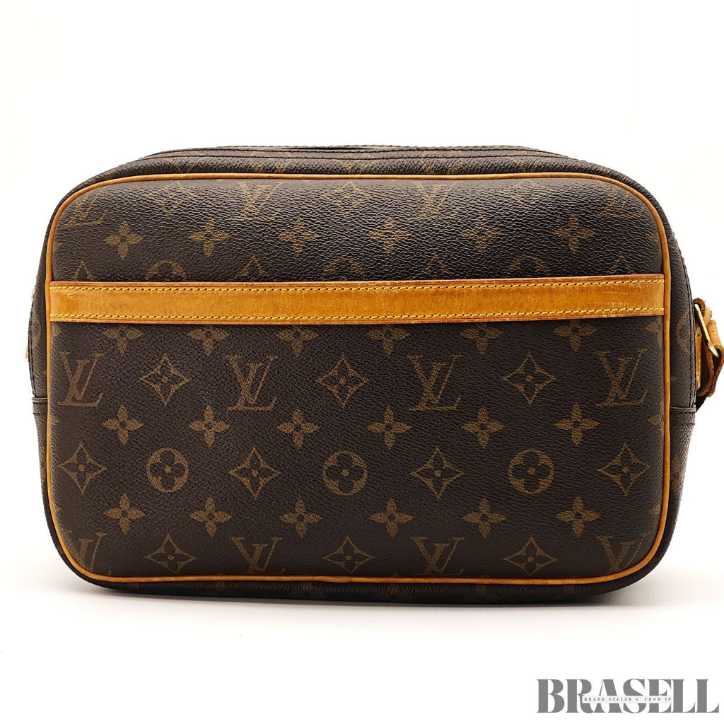 LOUIS VUITTON Reporter PM Crossbody Shoulder Bag Monogram Leather M45254 SP0052