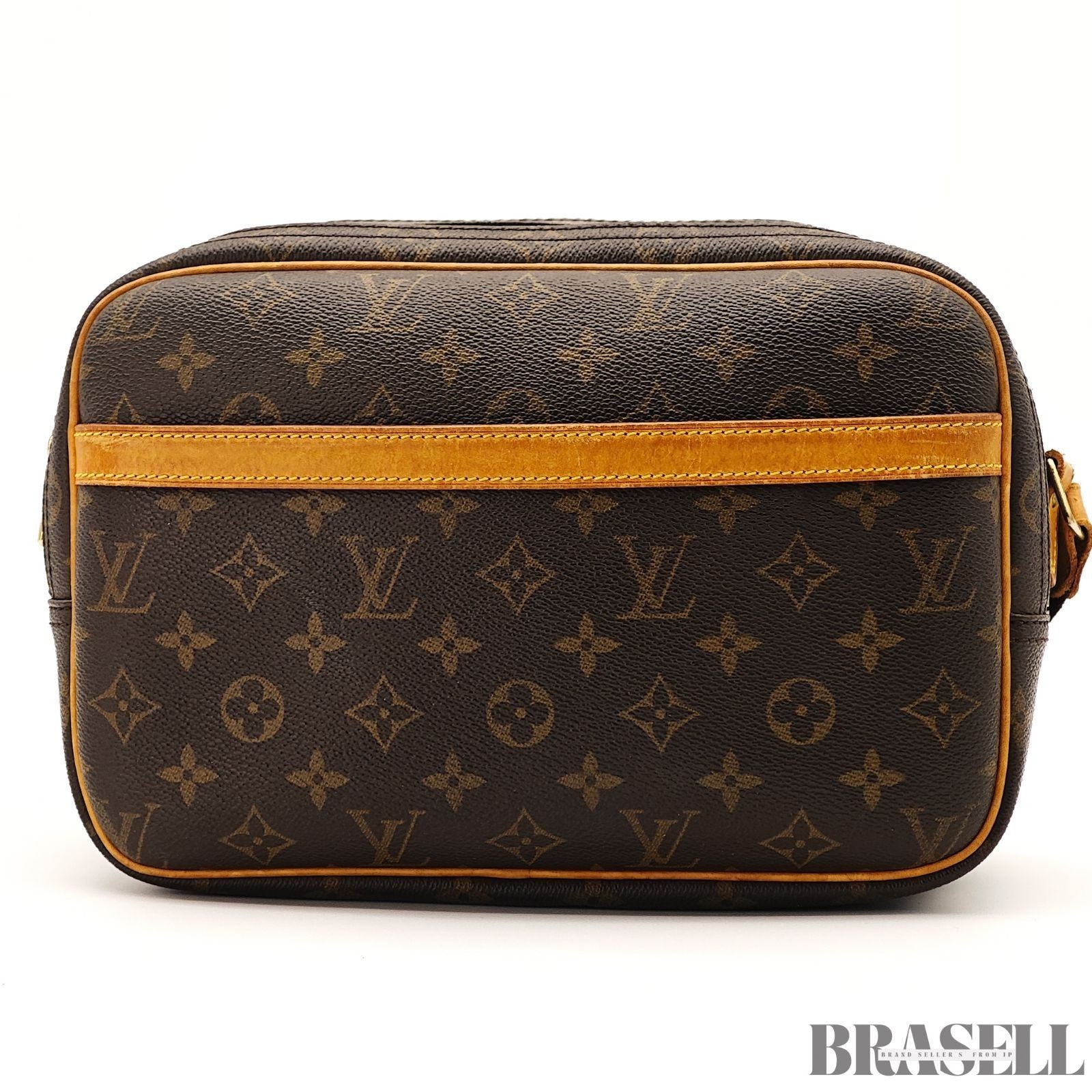 LOUIS VUITTON Reporter PM Crossbody Shoulder Bag Monogram Leather M45254 SP0052
