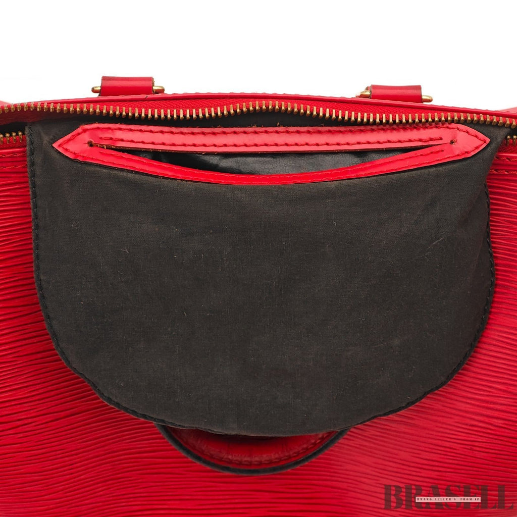 Louis Vuitton Epi Speedy 25 M43017 Mini Boston Bag Handbag Castilian Red