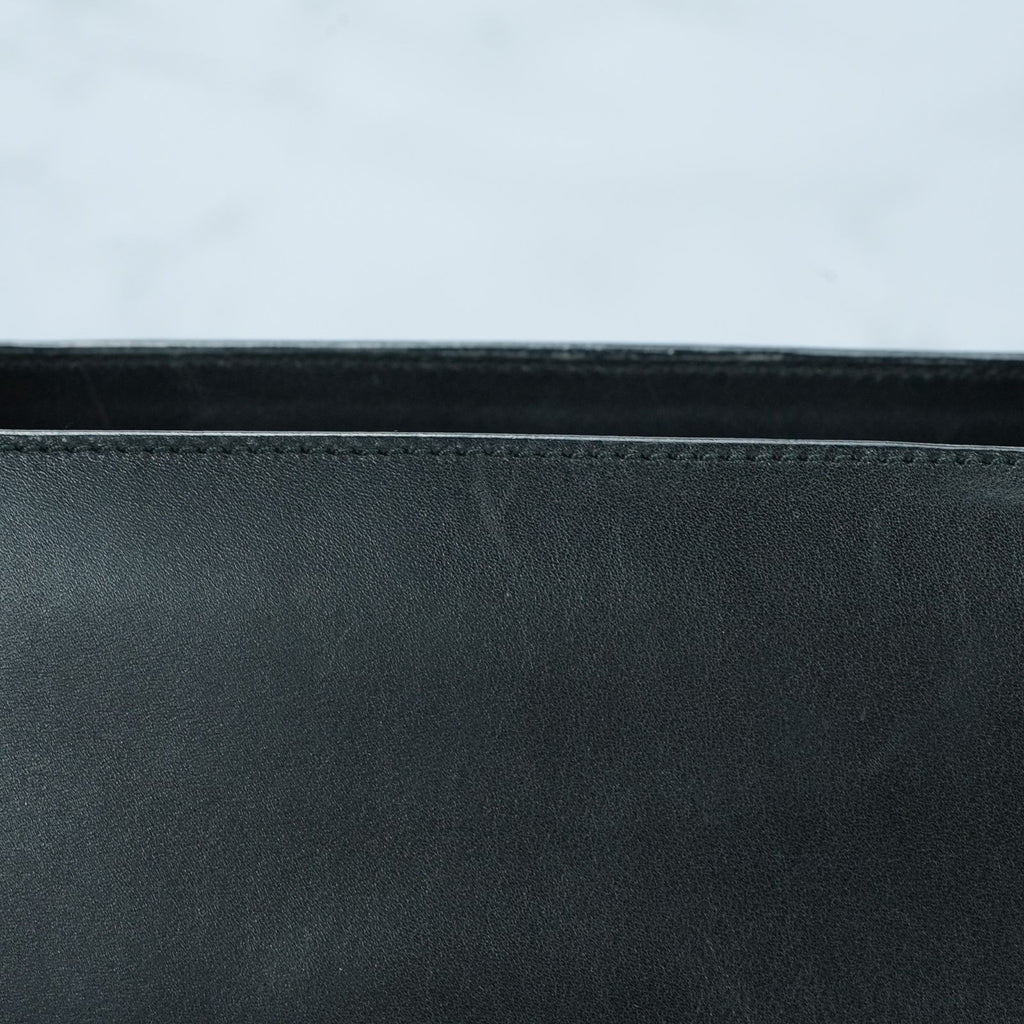 PRADA Vitello VITELLO CORINO NERO Handbag BR1277 Black Tote Bag