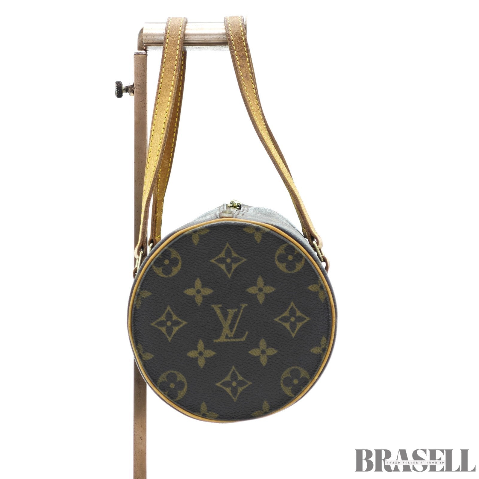 LOUIS VUITTON Papillon 26 Handbag M51386 PVC Coated Canvas & Leather Brown