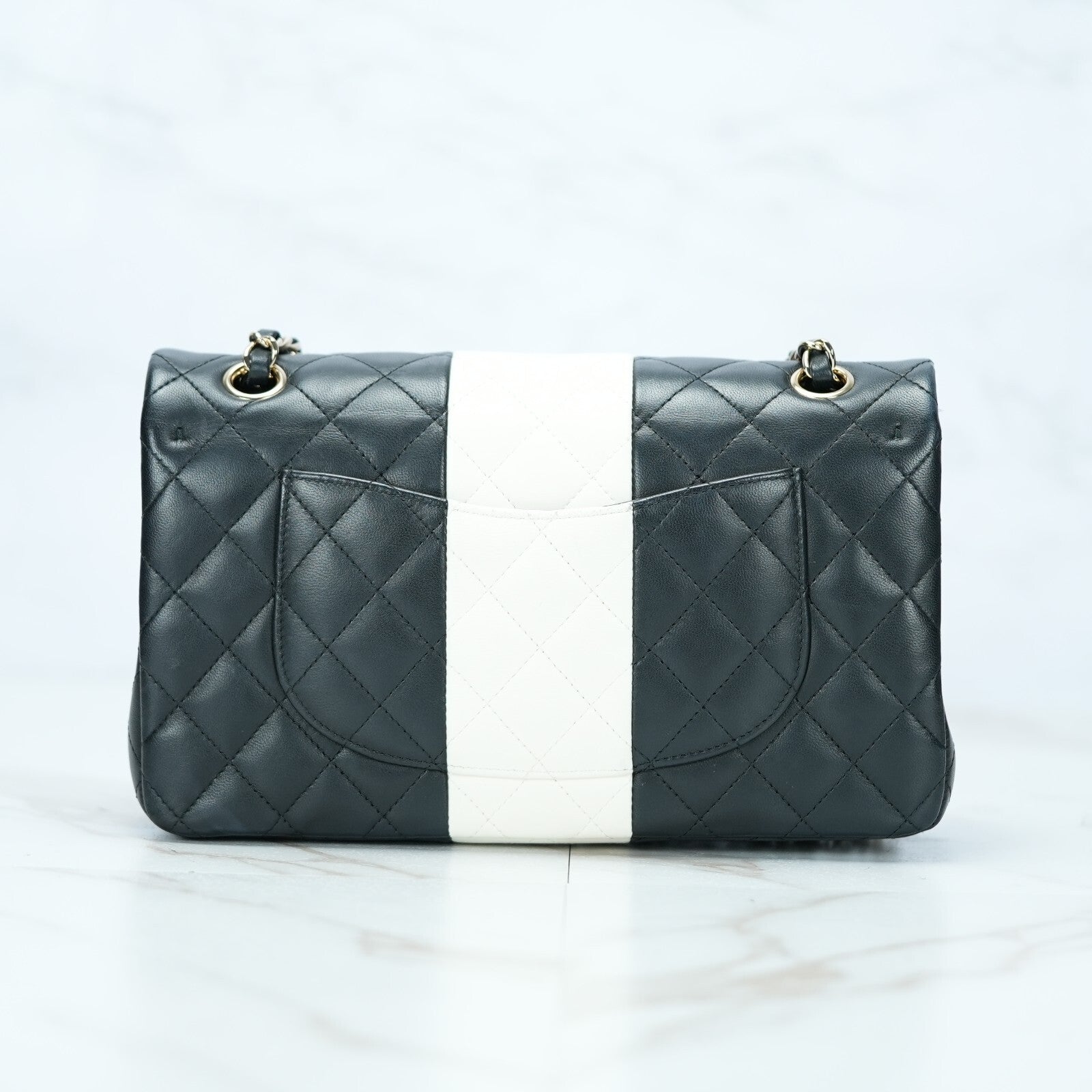 CHANEL matelasse W Flap Classic Chain Shoulder Bag A01112 Lambskin by Color【S】