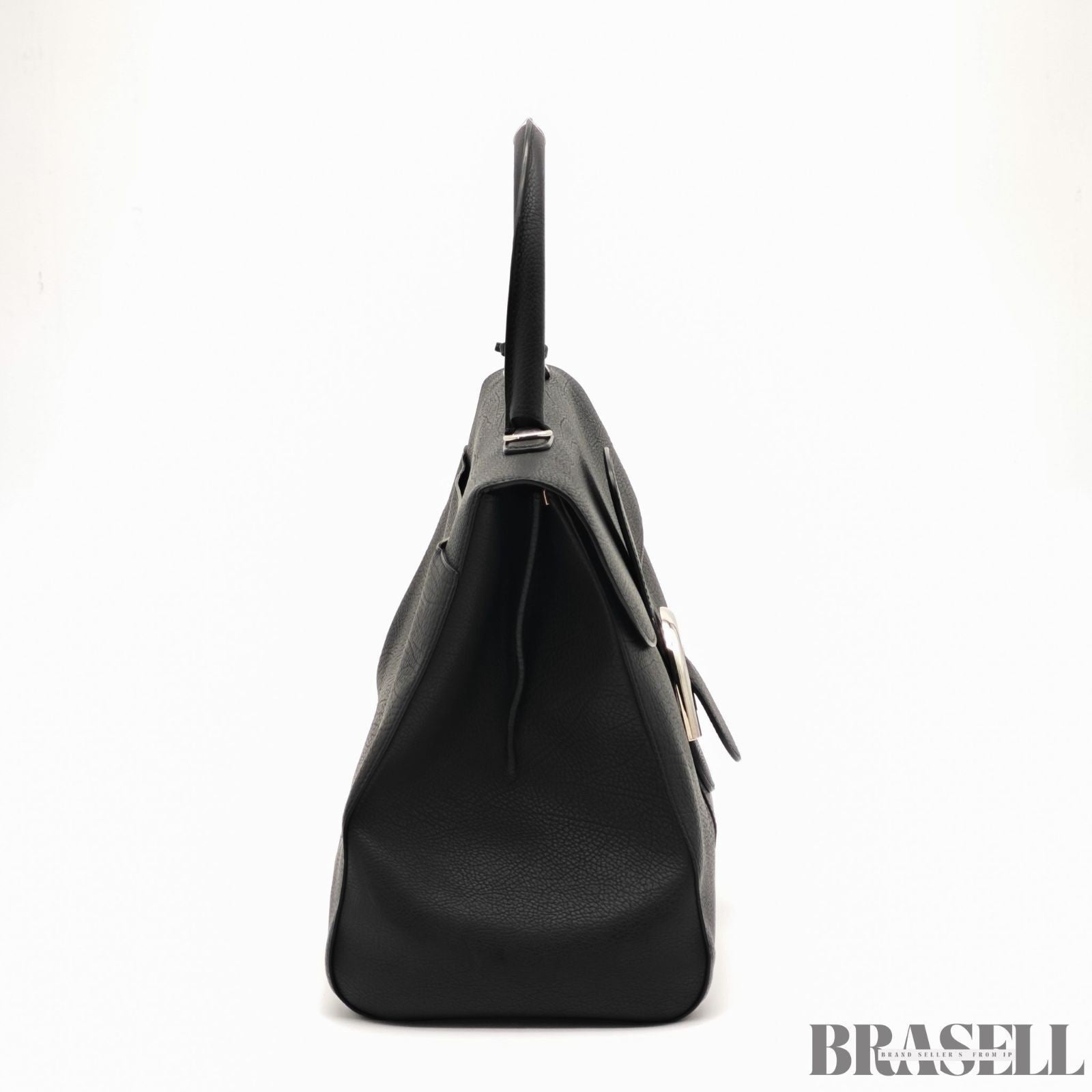 Delvaux Brillant MM Handbag Shoulder Bag 2-Way Black Women’s With Dust Bag