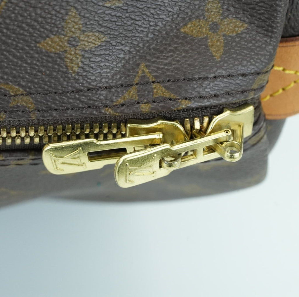 LOUIS VUITTON Keepall 55 M41424 Boston Bag Travel Bag Brown Large Capacity