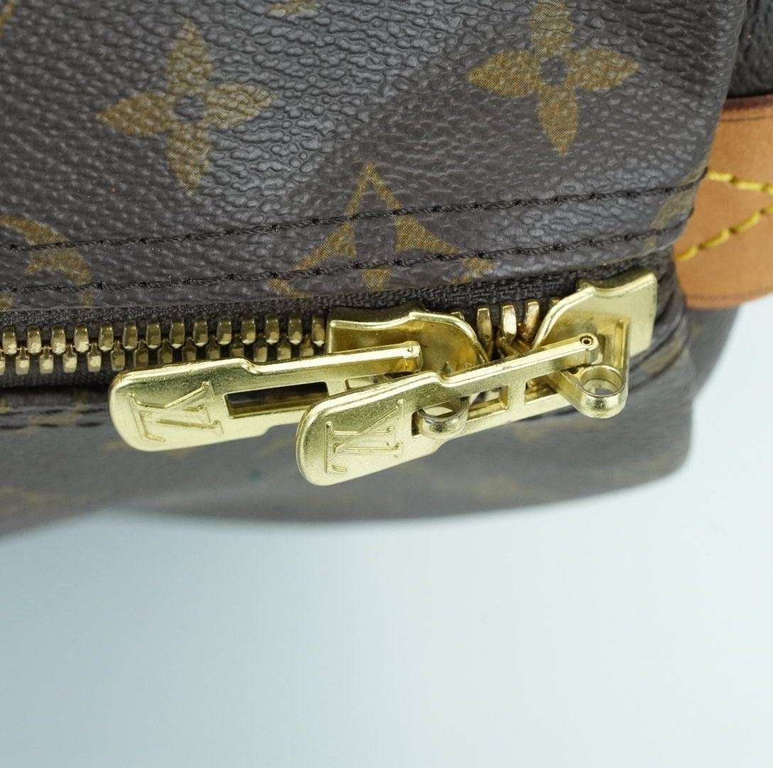 LOUIS VUITTON Keepall 55 M41424 Boston Bag Travel Bag Brown Large Capacity