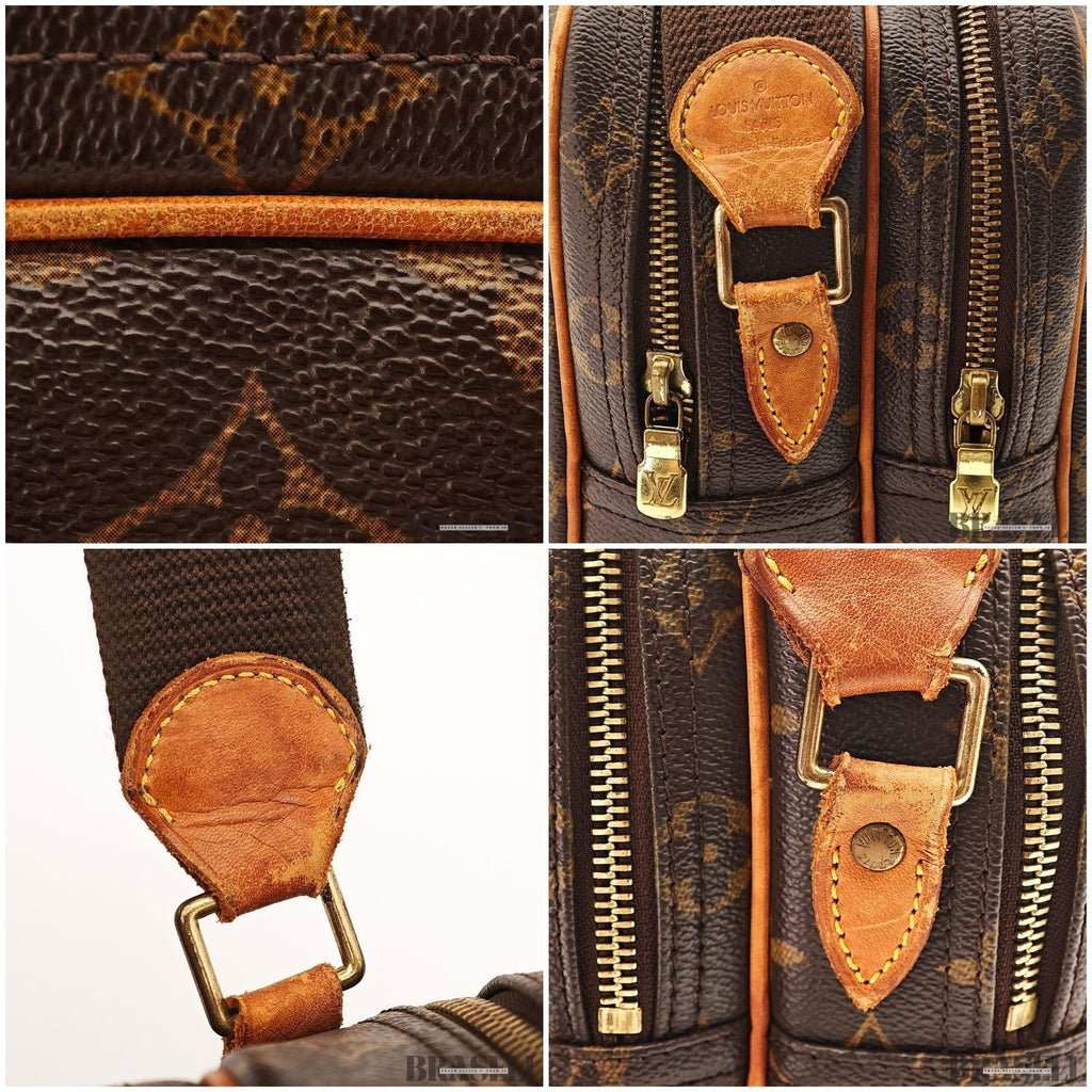 LOUIS VUITTON Reporter PM Crossbody Shoulder Bag Monogram Leather M45254 SP0053