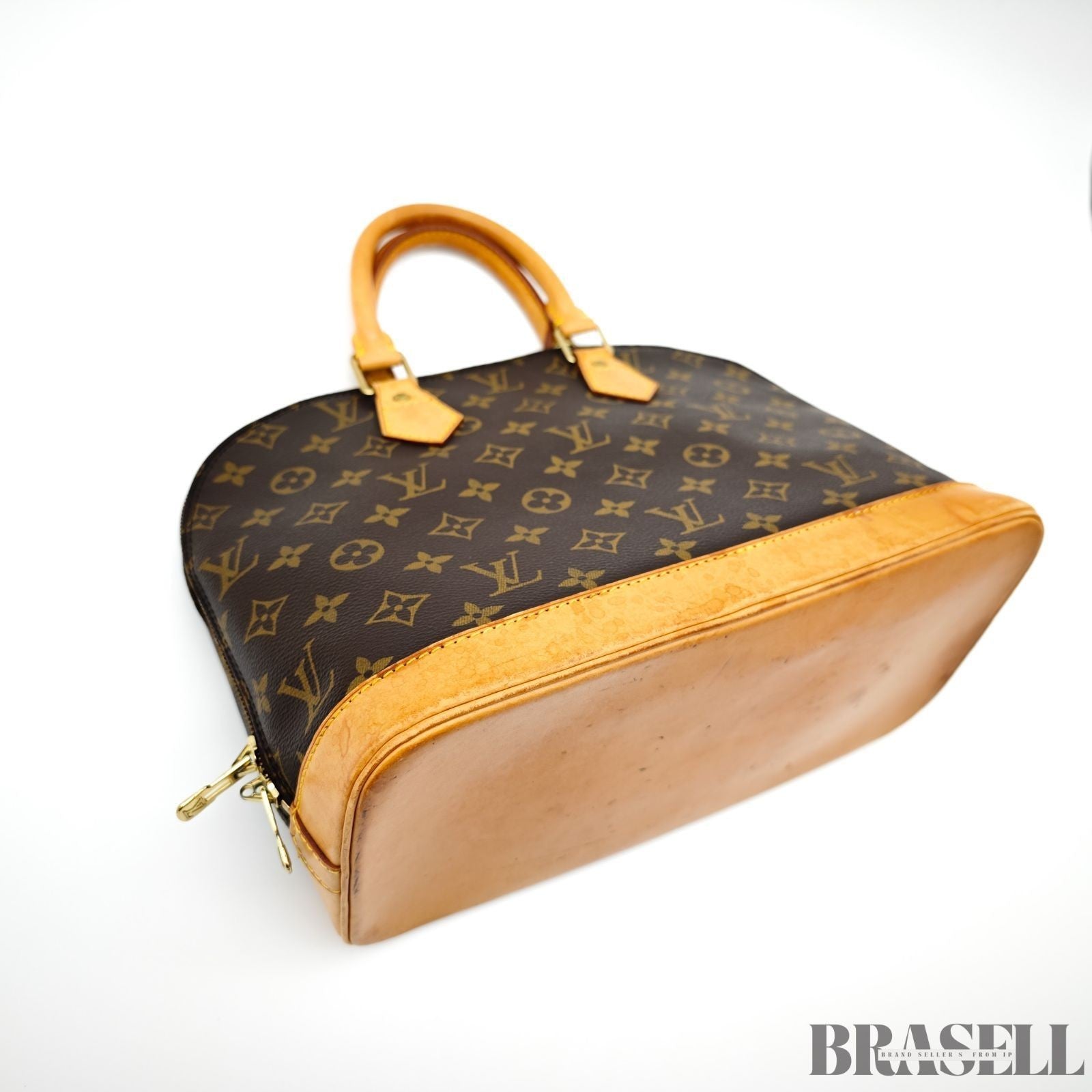 Louis Vuitton Monogram Alma PM Handbag Tote Bag M53151 Canvas Brown Woman