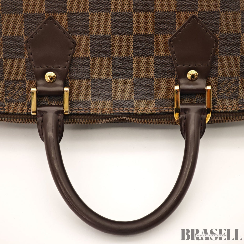 Louis Vuitton Hand Bag N51131 Alma Ebene Damier Canvas Brown FL1014