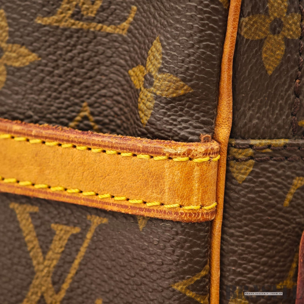LOUIS VUITTON Danube M45266 Shoulder Bag Monogram Leather Brown France Women