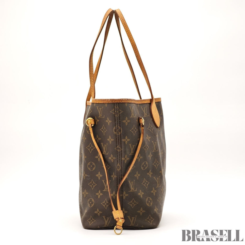 LOUIS VUITTON Neverfull MM Monogram Canvas Tote Bag M40156 France Made VI0078