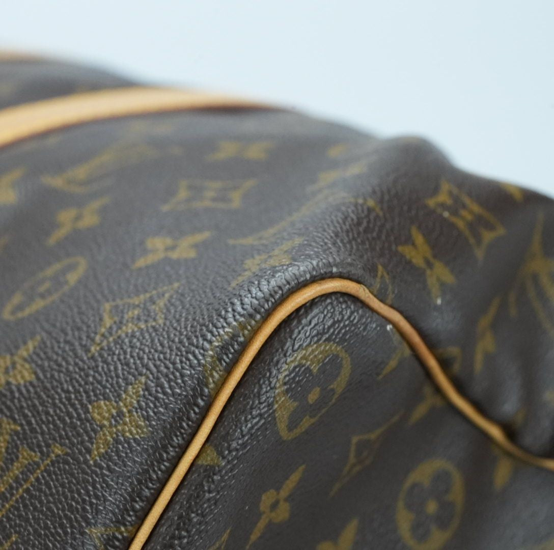 LOUIS VUITTON Keepall 45 M41428 Boston Bag Travel Bag Brown Large Capacity