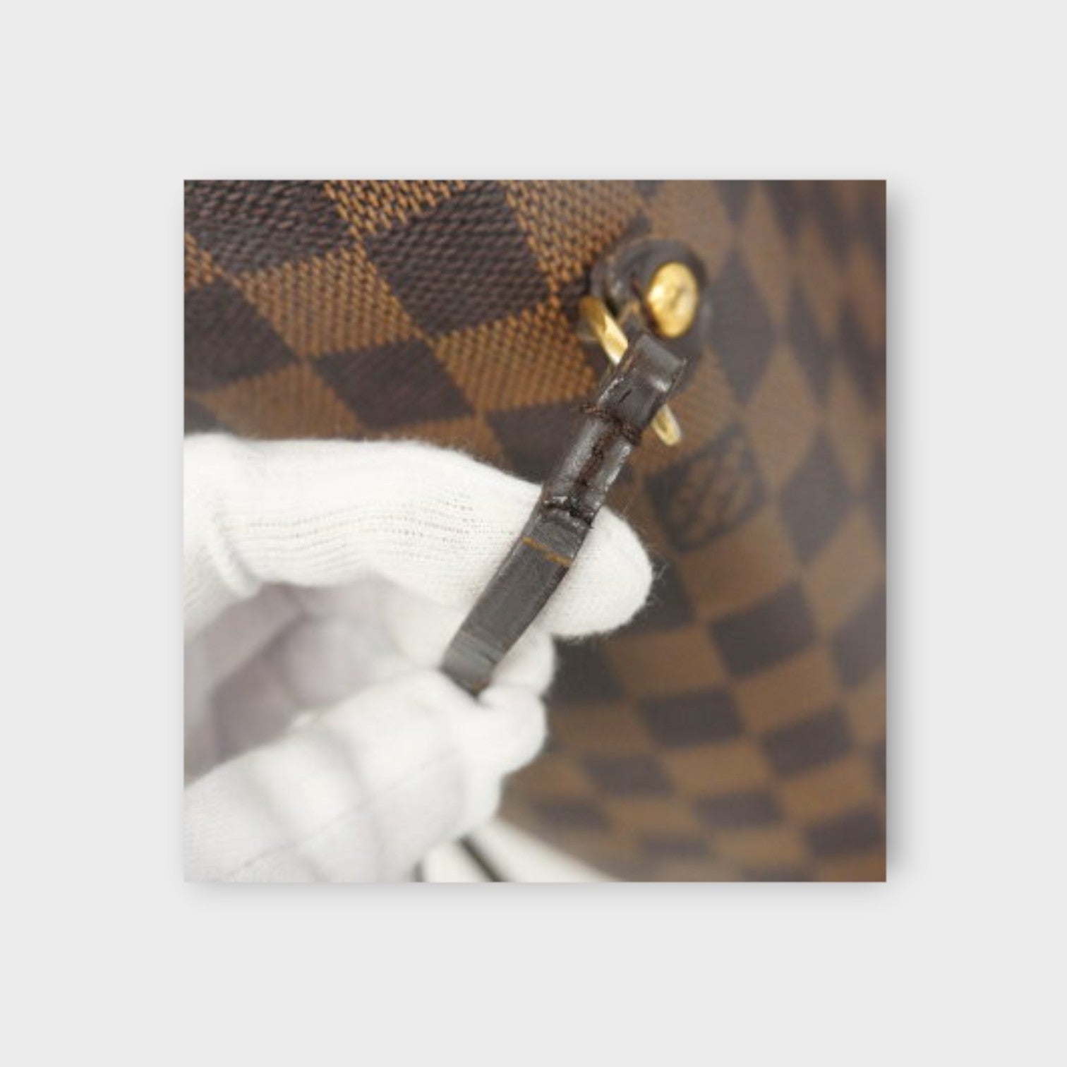 Louis Vuitton Tote Bag Damier Neverfull MM N40599 Ebene Ladies【B】