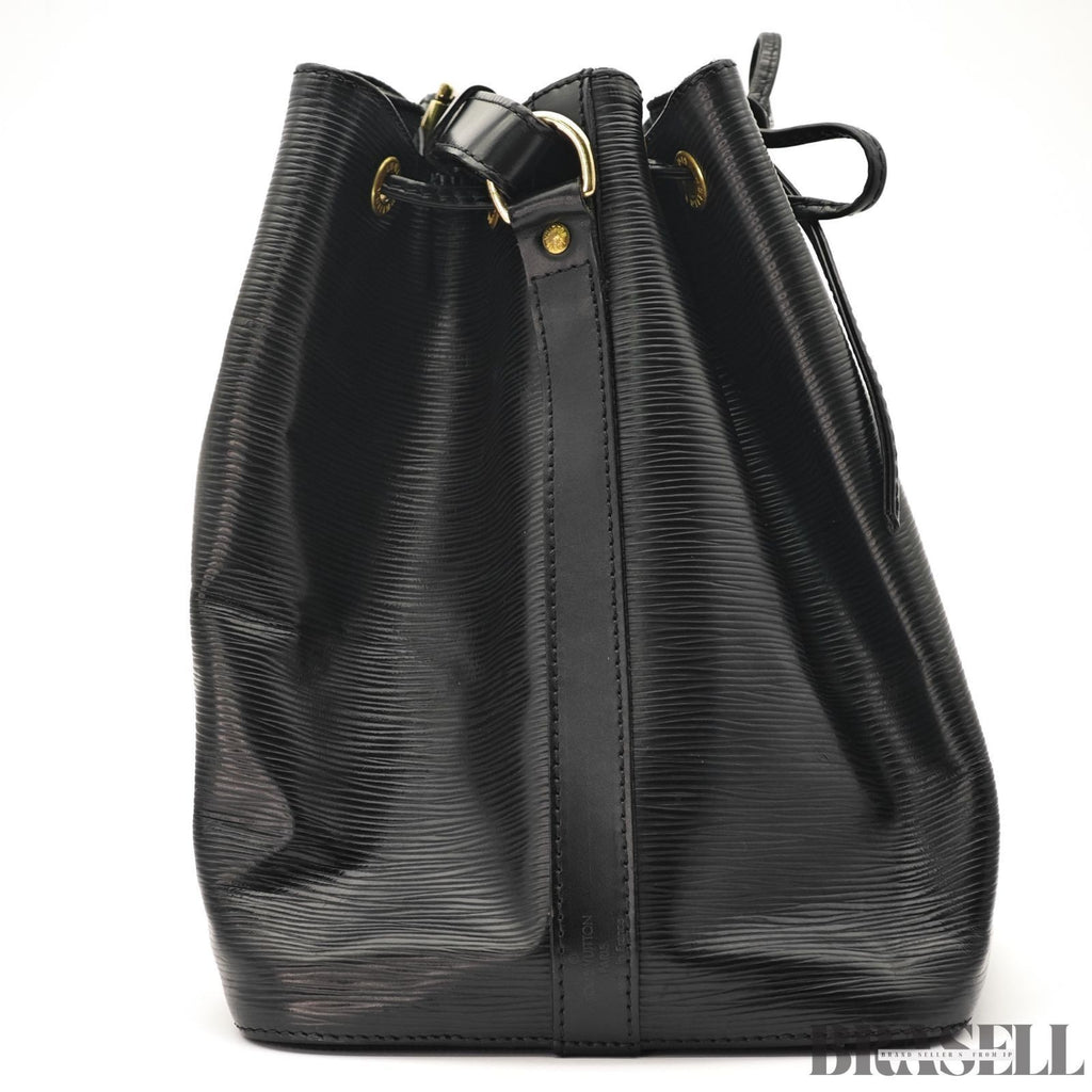 Louis Vuitton Epi Petit Noé Noir M59012 Bucket One Shoulder Bag Black Women