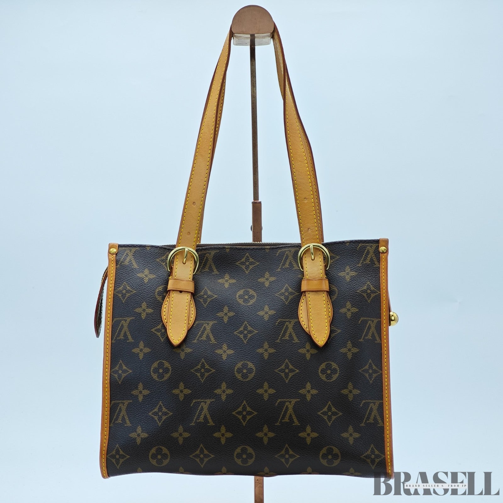 LOUIS VUITTON Popincourt Au M40007 Tote Bag Monogram Canvas Brown