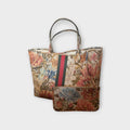 Gucci GG Flora Ophidia PVC Tote Bag Floral Print