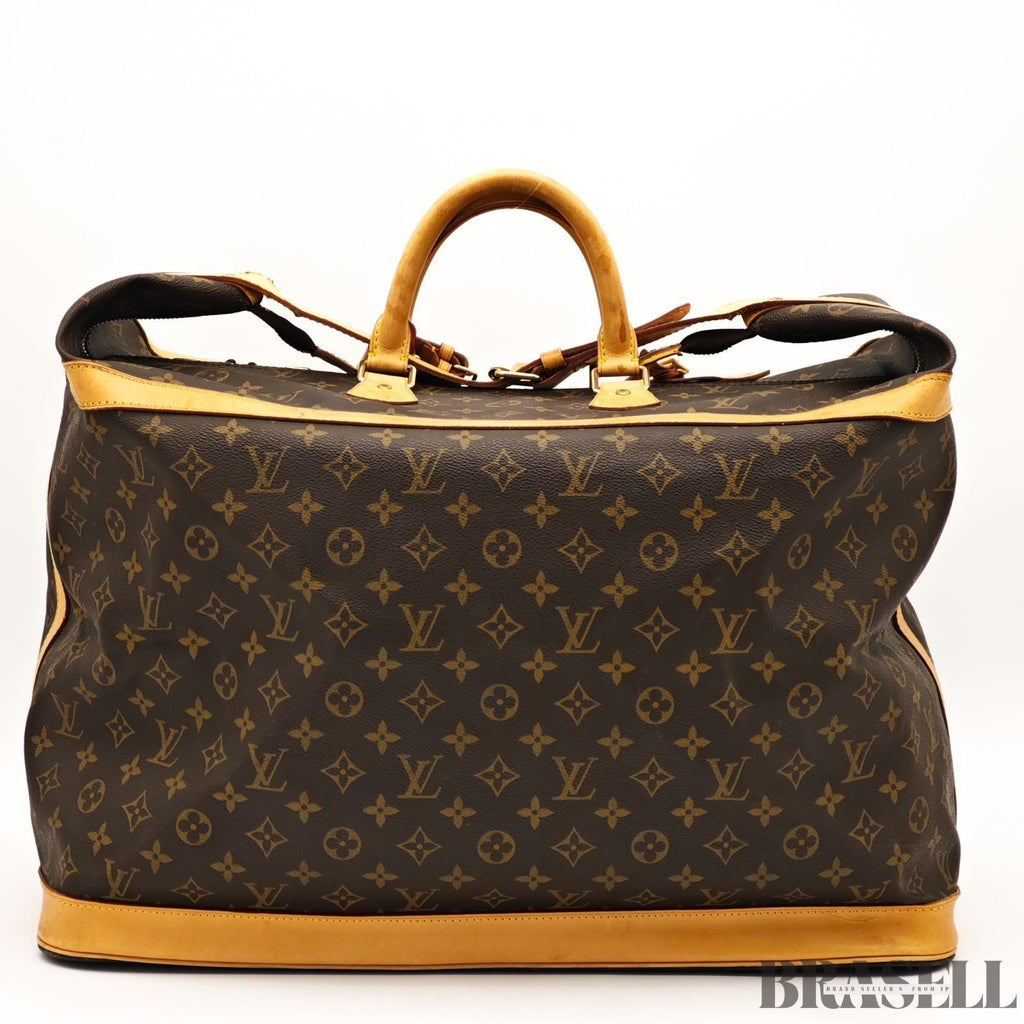 LOUIS VUITTON Monogram Canvas Leather Cruiser 45 Boston Bag M41137 Auth