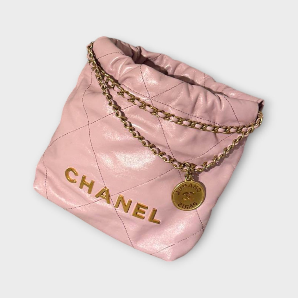 CHANEL 22 Mini Pink Handbag