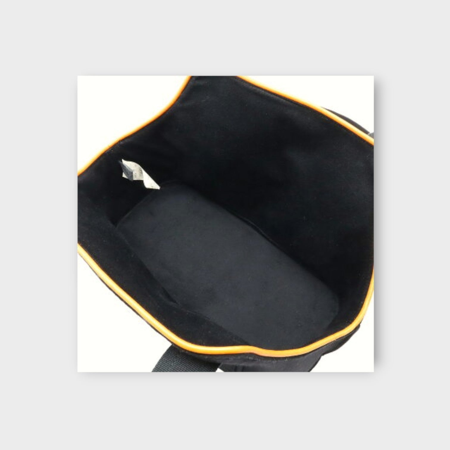 Hermès Patapone Dog Carry Shoulder Bag Black Orange【A】