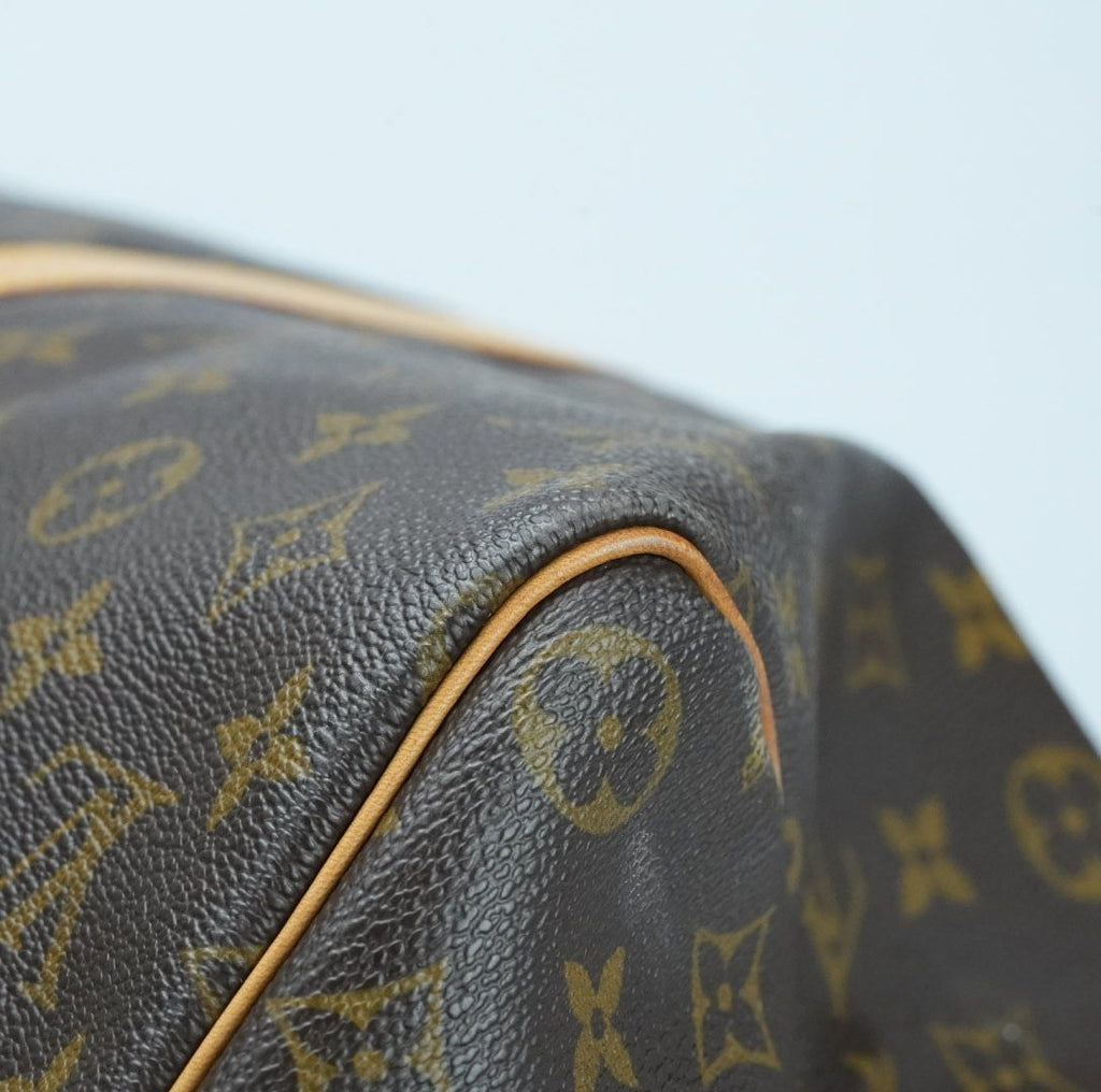 LOUIS VUITTON Keepall 45 M41428 Boston Bag Travel Bag Brown Large Capacity