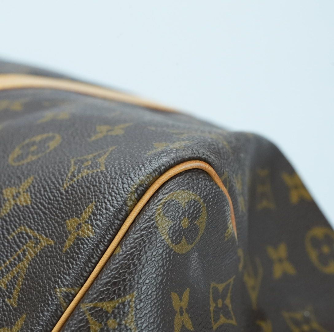 LOUIS VUITTON Keepall 45 M41428 Boston Bag Travel Bag Brown Large Capacity