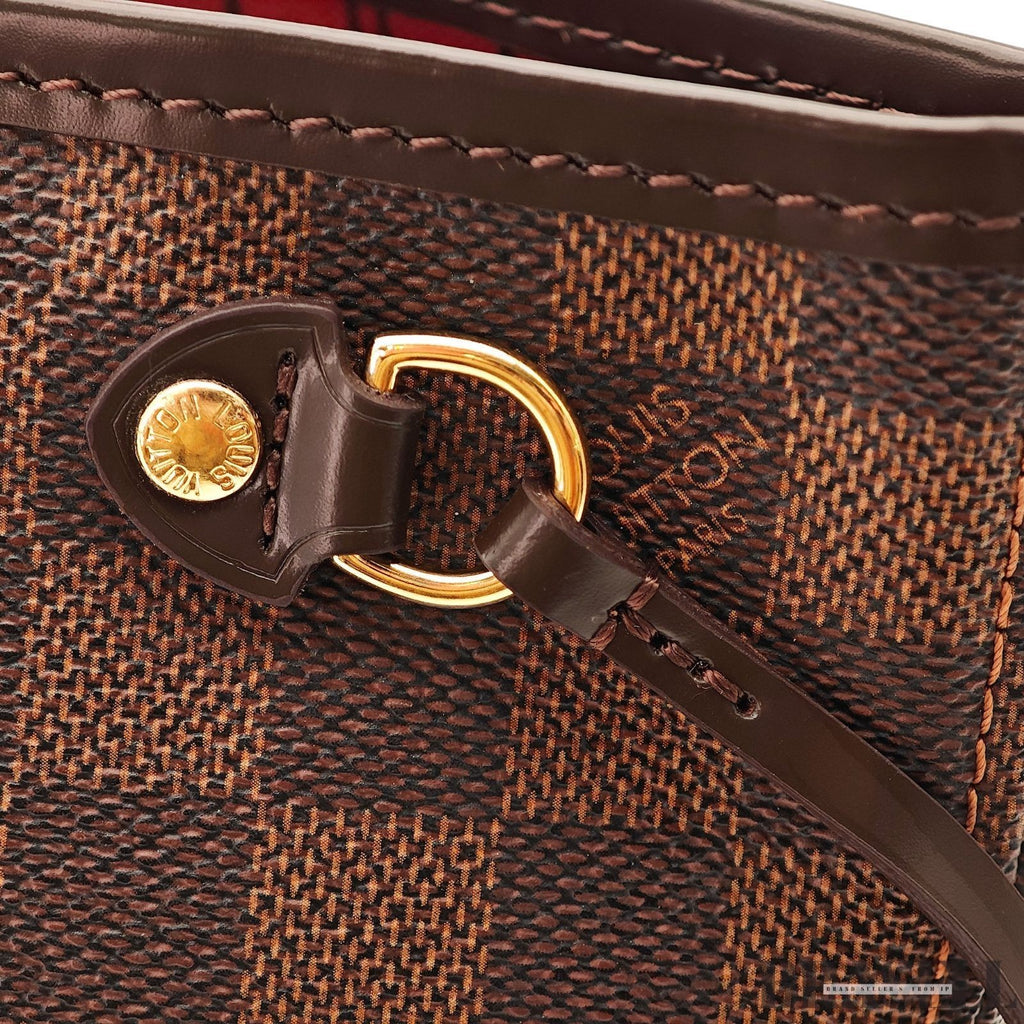 Louis Vuitton Neverfull PM N51109 Handbag Tote Bag Large Capacity Work Brown