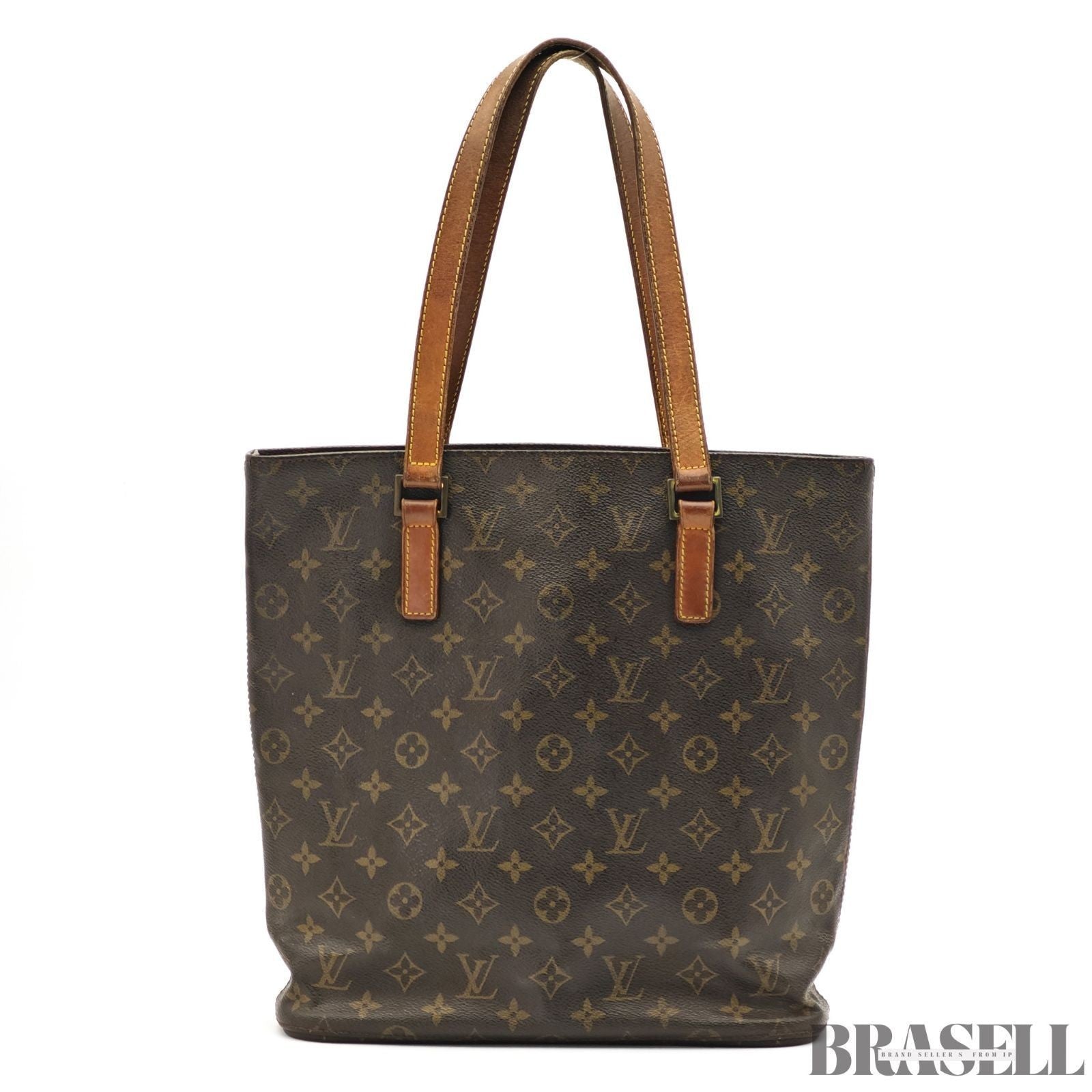 Louis Vuitton Vavin GM M51170 Monogram Canvas Leather Brown Tote Bag Medium