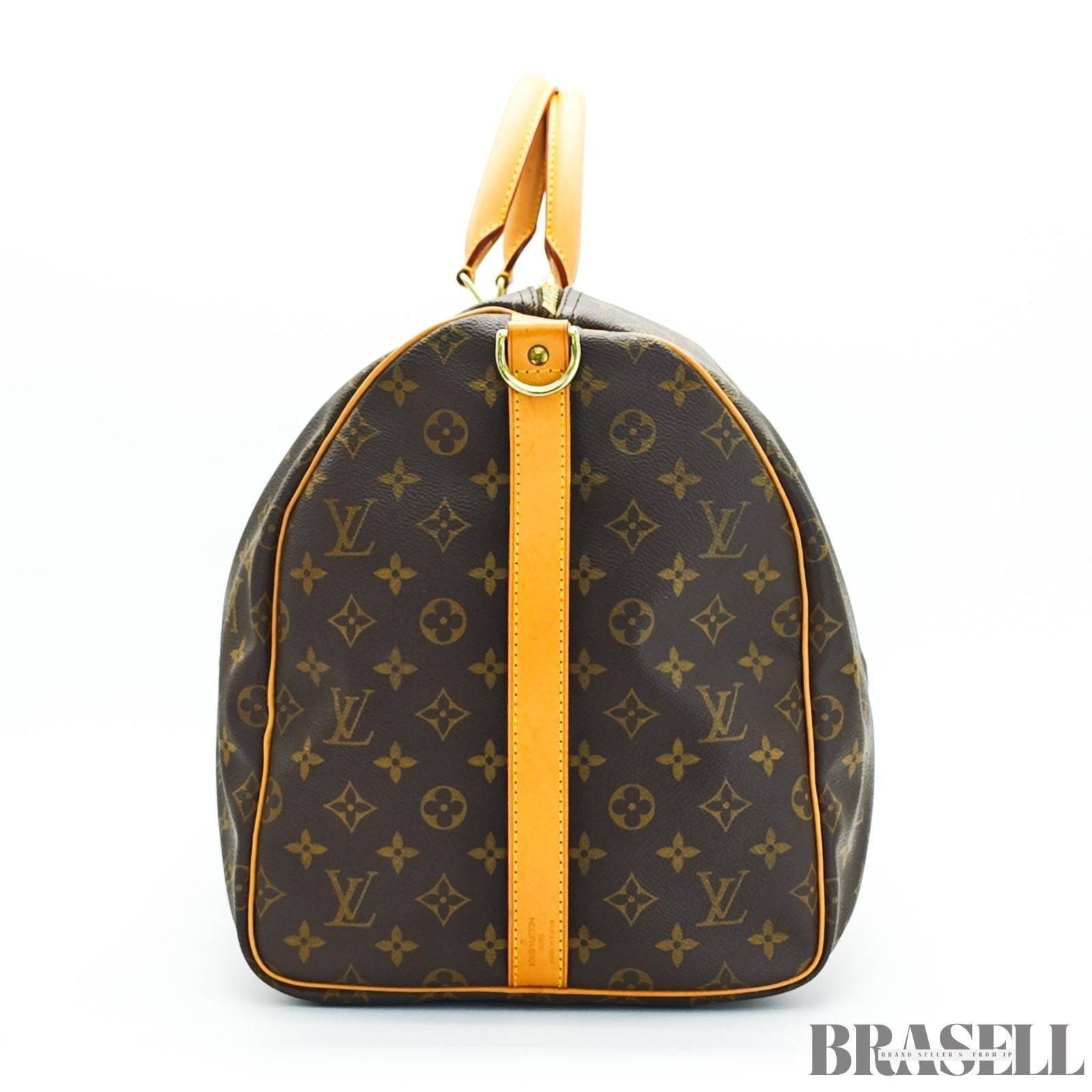 Louis Vuitton Keepall Bandoulière 55 M41414 Handbag Boston Bag Larg Brown Unisex