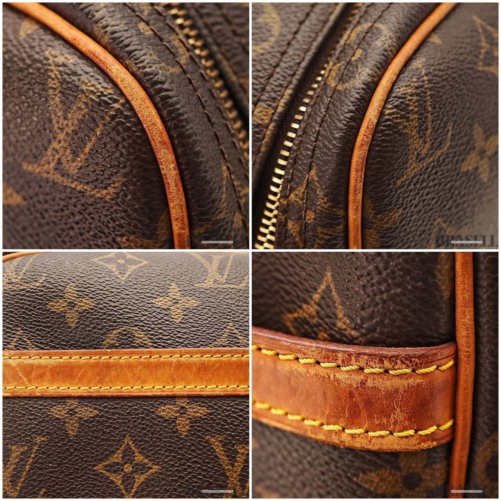 LOUIS VUITTON Reporter PM Crossbody Shoulder Bag Monogram Leather M45254 SP0053