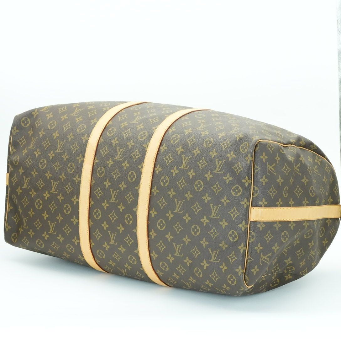 LOUIS VUITTON Keepall 60 M41422 Boston Bag Travel Large Capacity Brown
