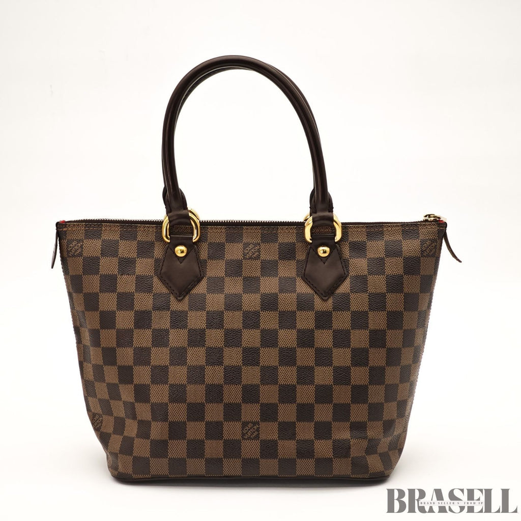 LOUIS VUITTON Saleya PM Tote Bag N51183 Brown Damier Canvas Unisex