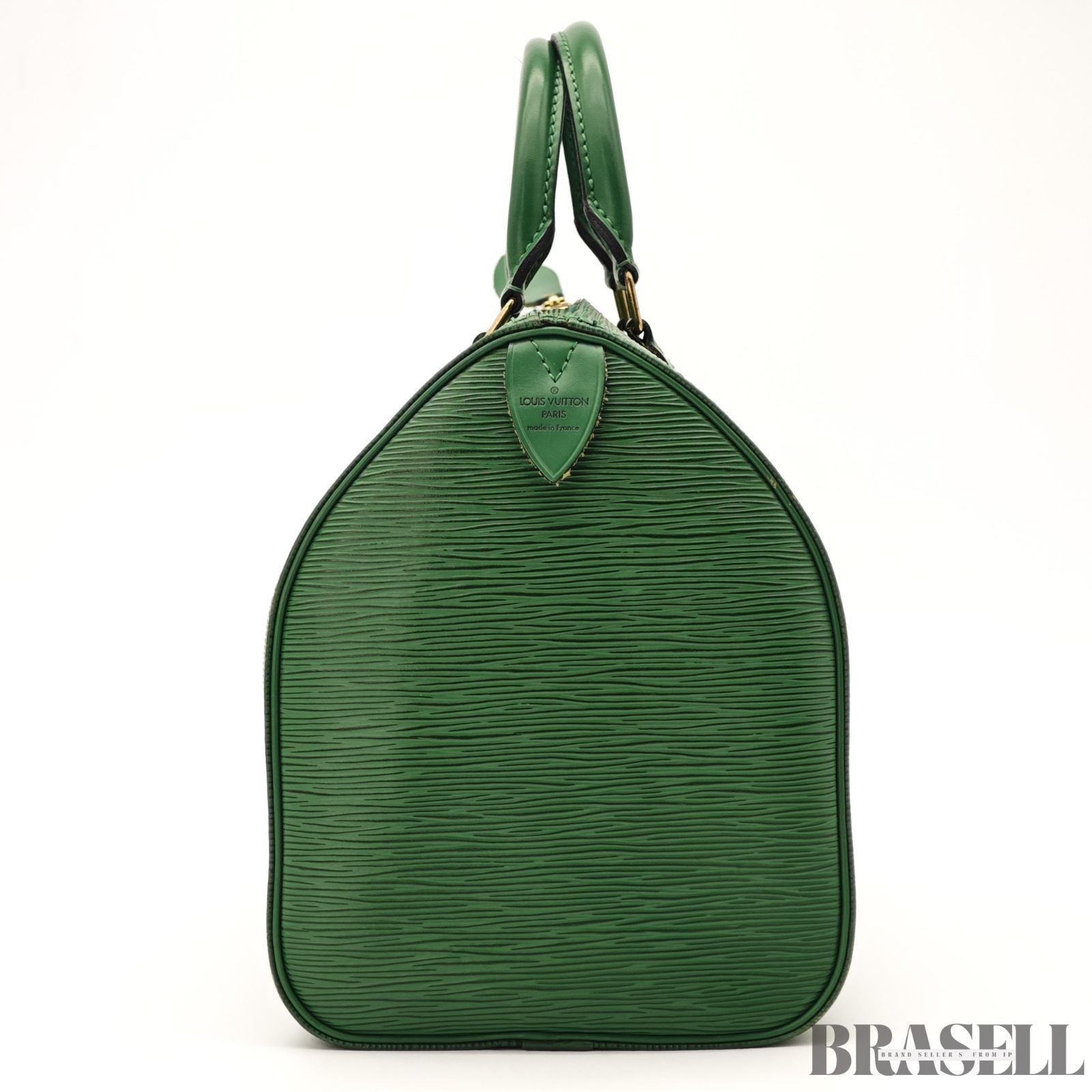 LOUIS VUITTON Epi Speedy 30 Hand Bag Mini Boston Borneo Green M43004 Leather