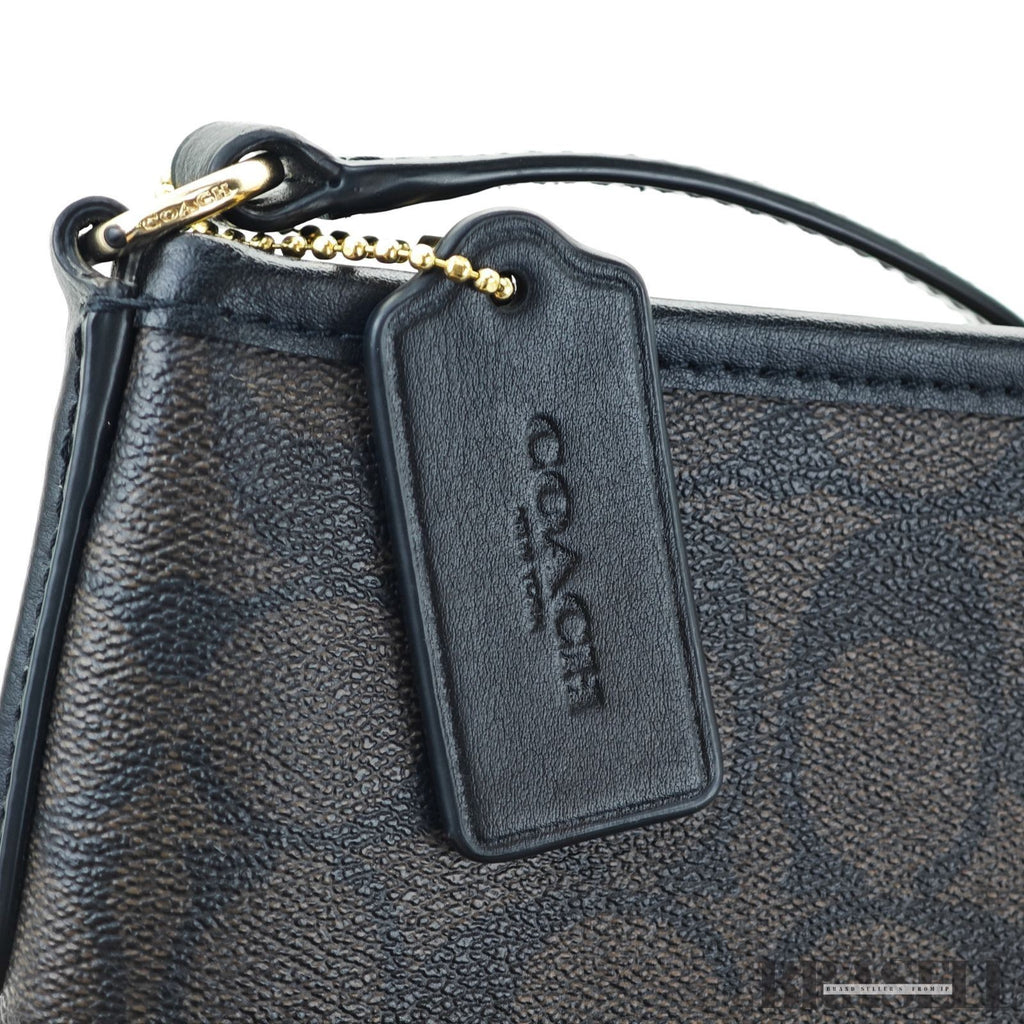 COACH Signature F29210 Shoulder Bag Tote Bag Brown Women's Dust Bag