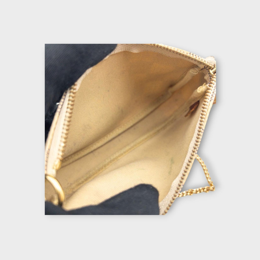 Louis Vuitton Mini Accessoires Handbag Pouch Damier Azur