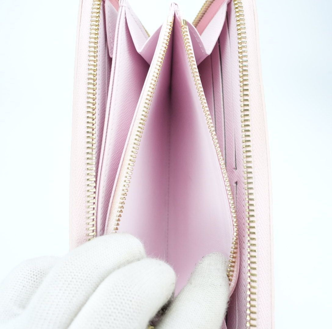 LOUIS VUITTON By the Pool Zippy Wallet M80361 Long Wallet Light Pink